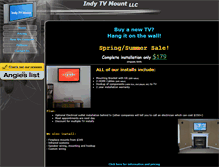 Tablet Screenshot of indytvmount.com